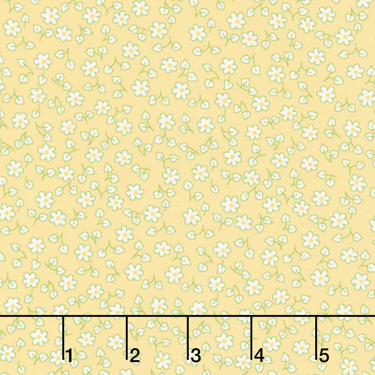 Fabric Market - Ditsy Floral Sunkissed Yardage