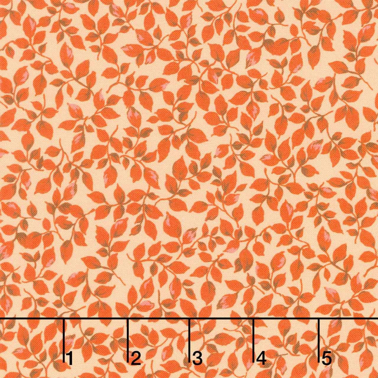 Fabric Market - Packed Leaves Autumn Yardage
