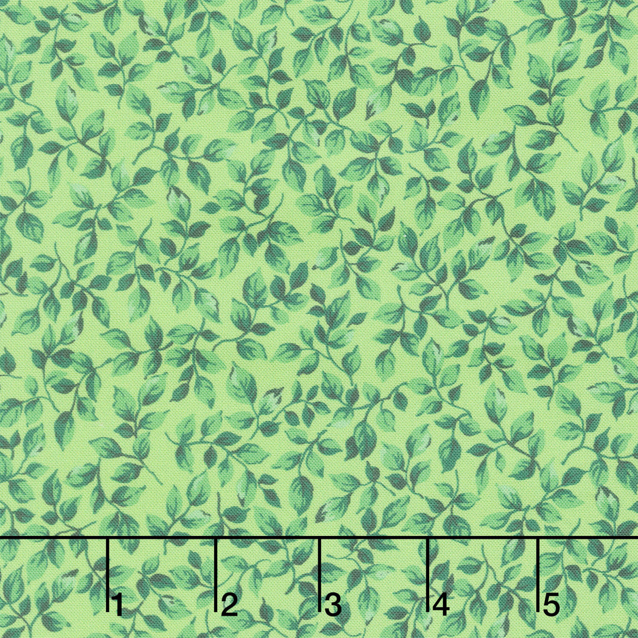Fabric Market - Packed Leaves Sour Apple Yardage