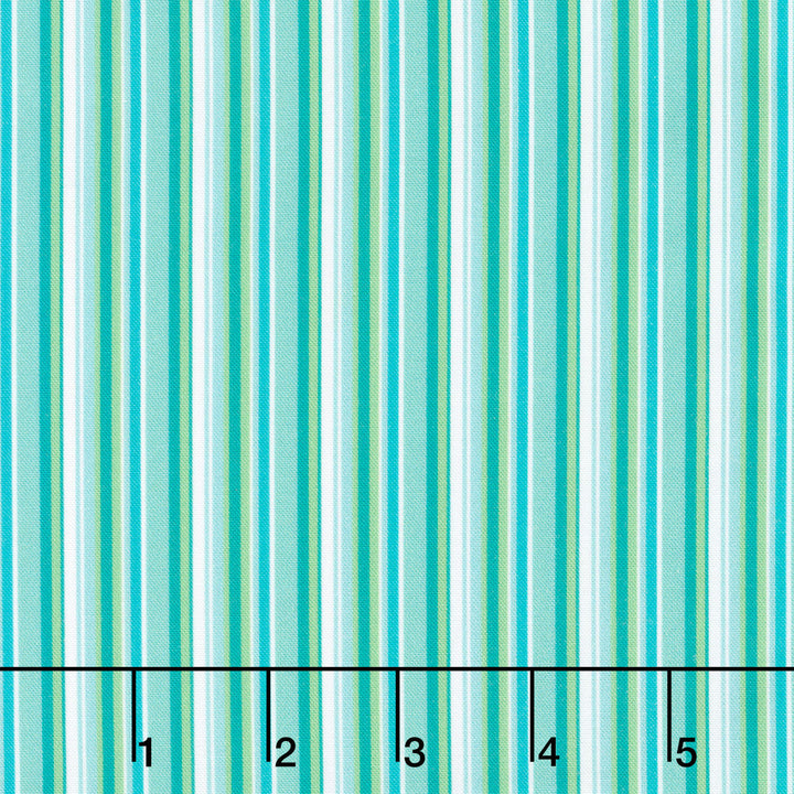 Fabric Market - Stripe Lagoon Yardage