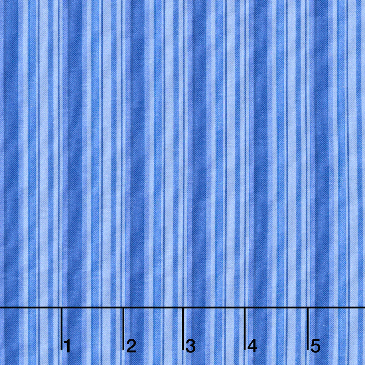 Fabric Market - Stripe Blueberry Yardage