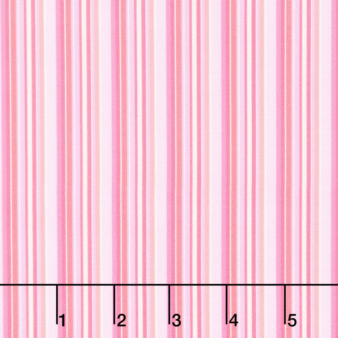 Fabric Market - Stripe Carnation Yardage