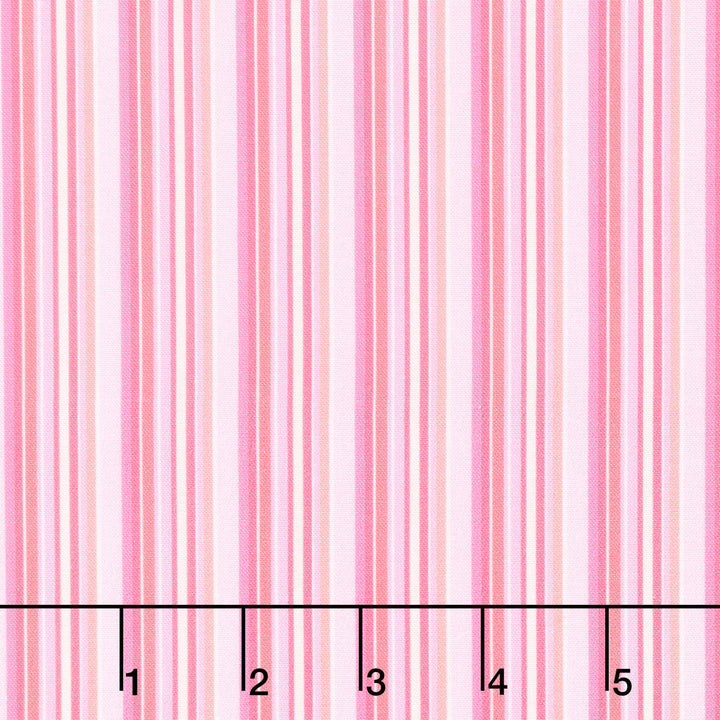 Fabric Market - Stripe Carnation Yardage
