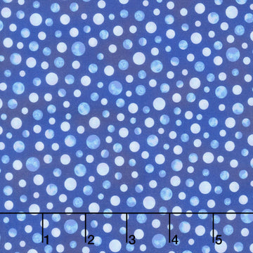 Fabric Market - Textured Dots Ocean Yardage