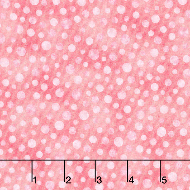 Fabric Market - Textured Dots Guava Yardage