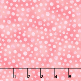 Fabric Market - Textured Dots Guava Yardage