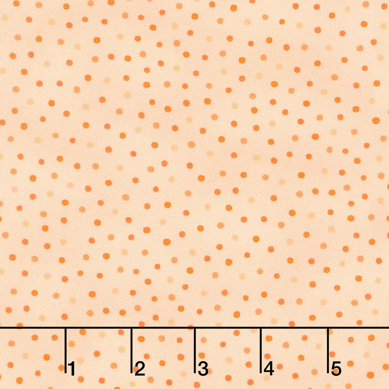 Fabric Market - Pindots Peach Yardage
