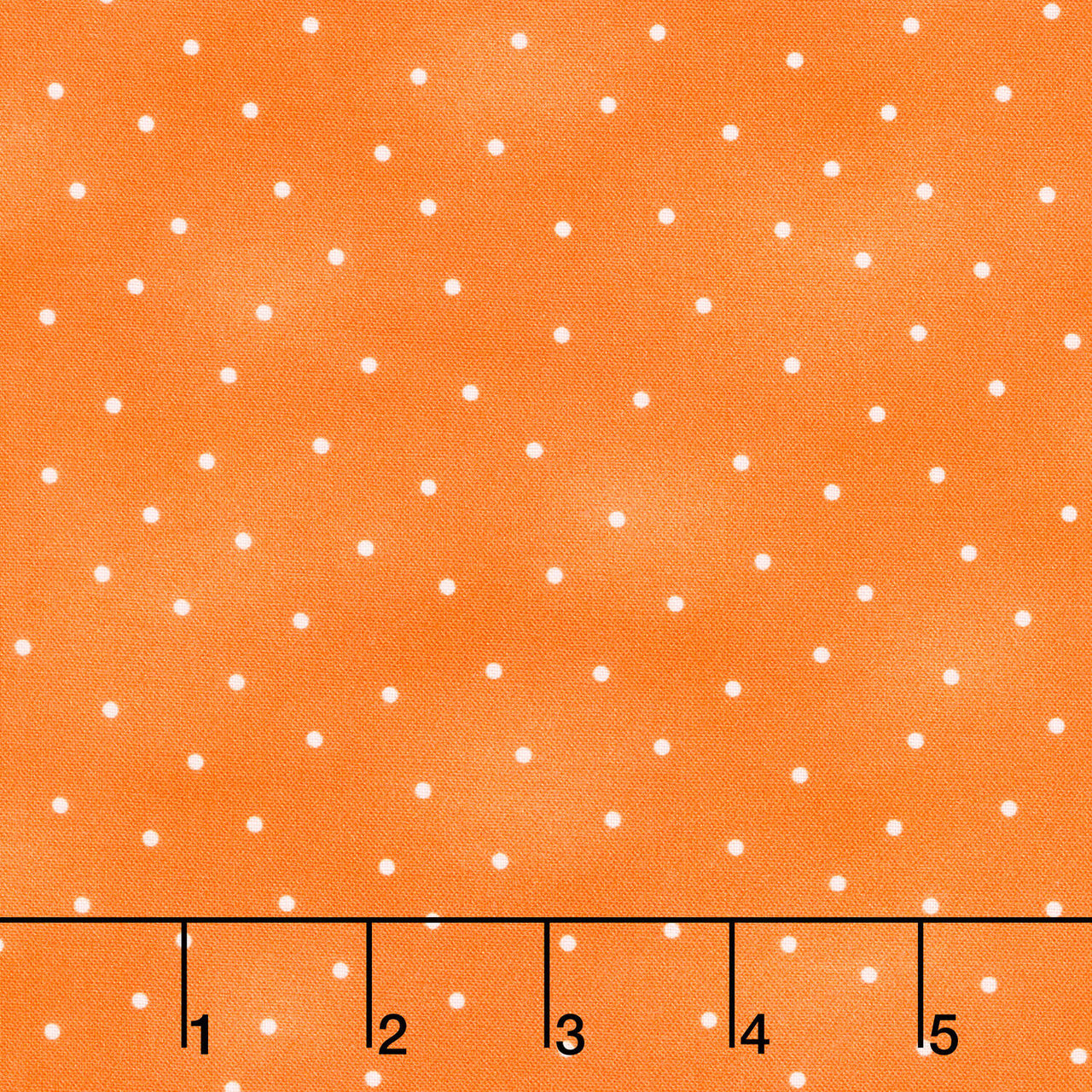 Fabric Market - White Dots Orange Yardage