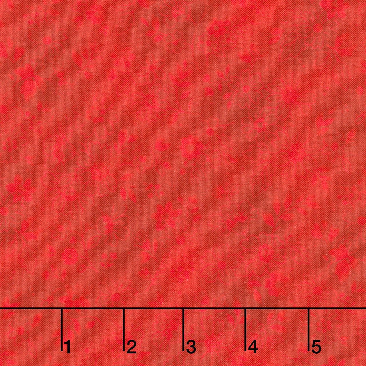 Fabric Market - Tonal Florals Burgundy Yardage