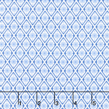 Fabric Market - Diamond Flower Ice Yardage