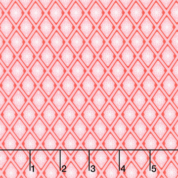Fabric Market - Diamond Flower Honeysuckle Yardage