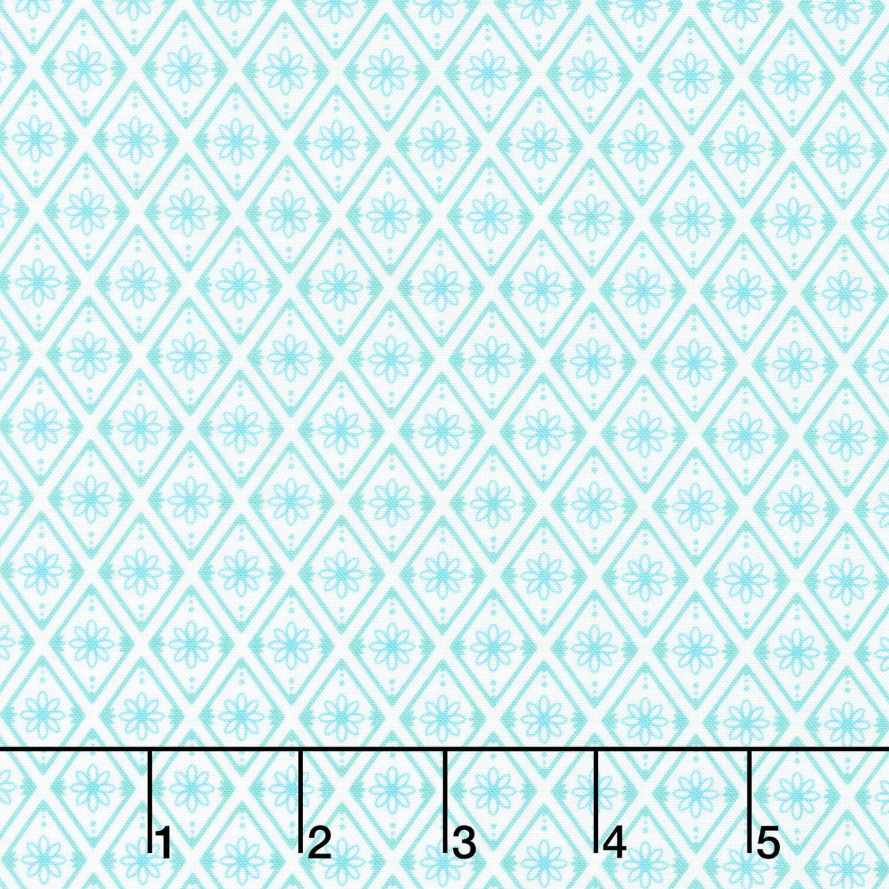 Fabric Market - Diamond Flower Waterfall Yardage