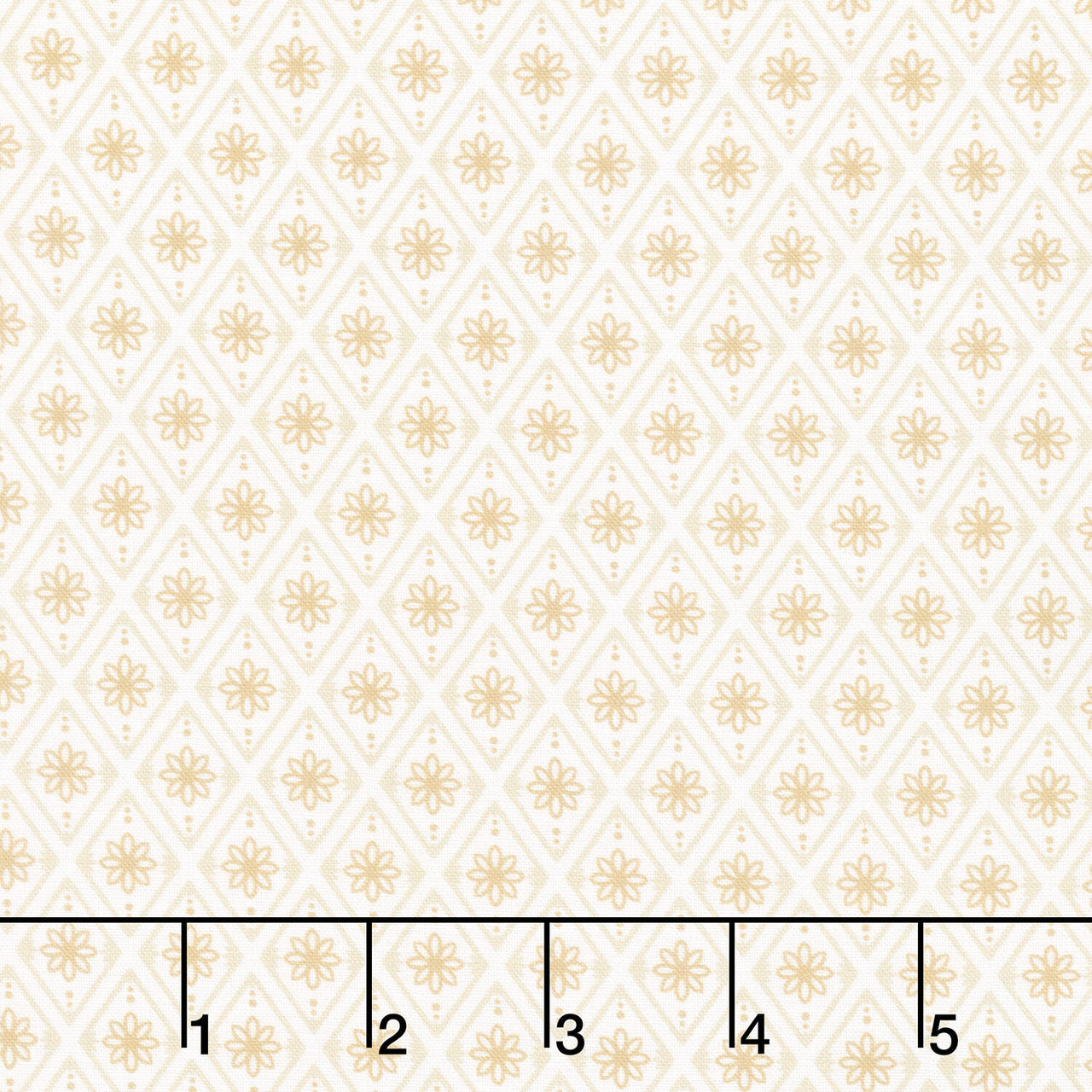 Fabric Market - Diamond Flower Cauliflower Yardage