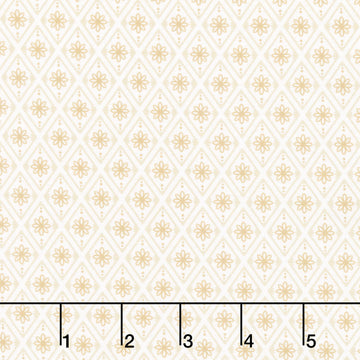 Fabric Market - Diamond Flower Cauliflower Yardage