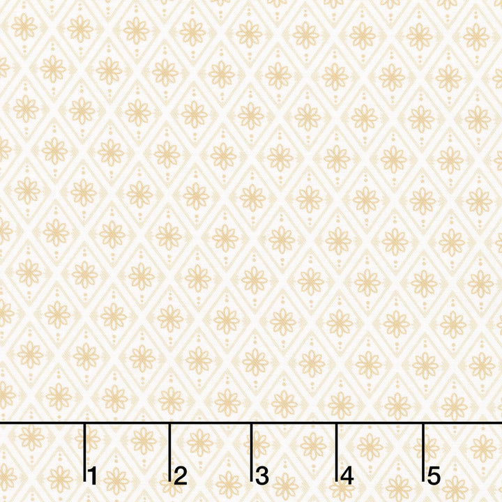 Fabric Market - Diamond Flower Cauliflower Yardage