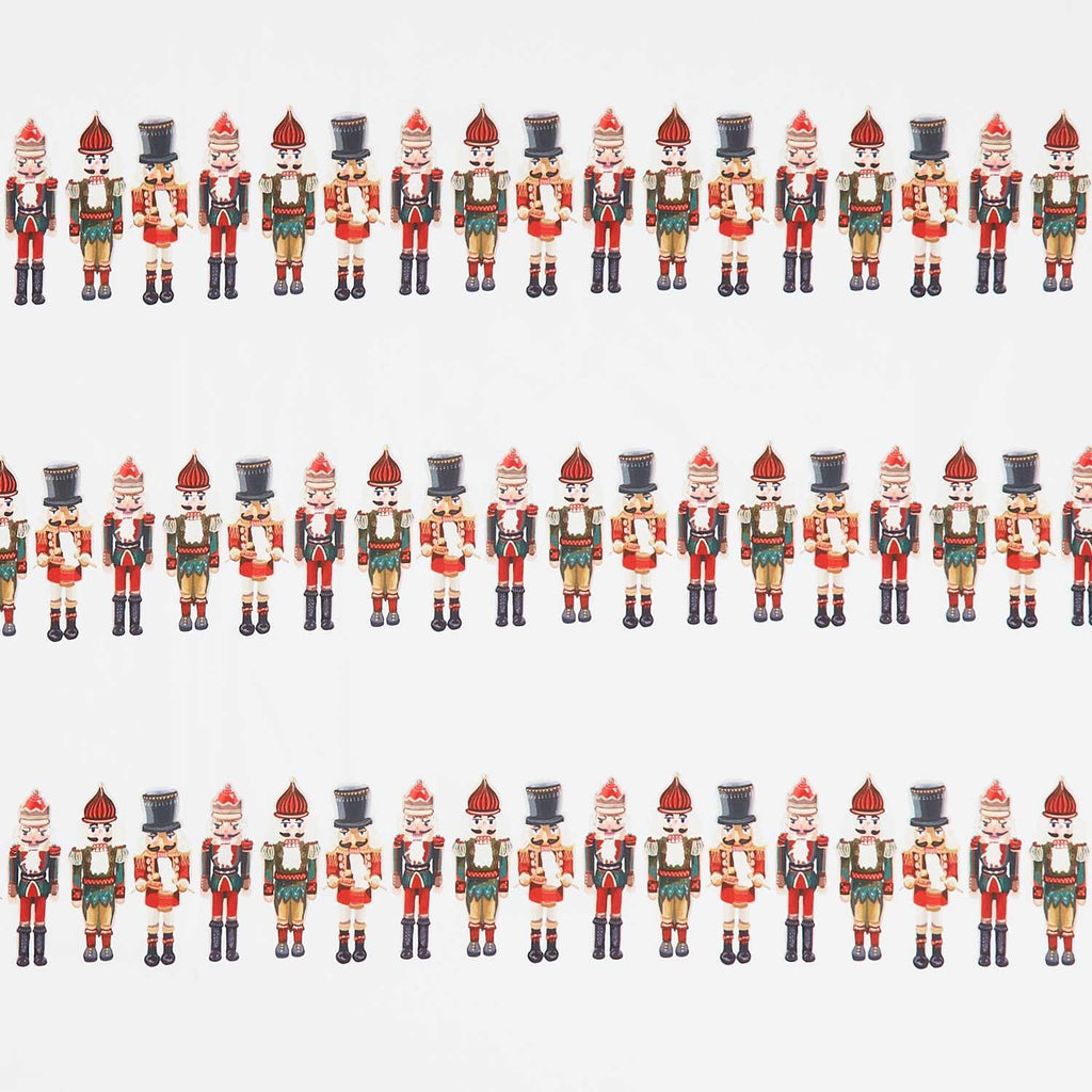 Holiday Nutcracker Collection - Border Stripe Nutcrackers Holiday Yardage