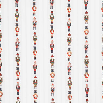 Holiday Nutcracker Collection - Stripe Nutcrackers Holiday Yardage