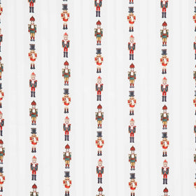 Holiday Nutcracker Collection - Stripe Nutcrackers Holiday Yardage