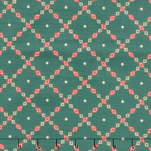 Holiday Nutcracker Collection - Lattice Evergreen Yardage