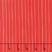 Holiday Nutcracker Collection - Skinny Stripe Scarlet Yardage