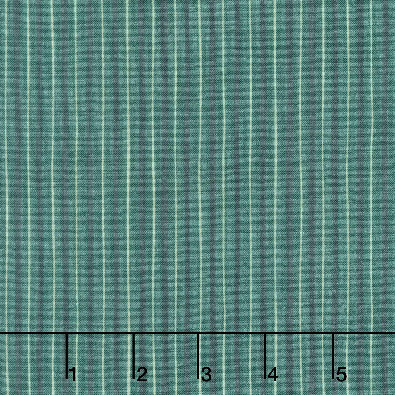 Holiday Nutcracker Collection - Skinny Stripe Evergreen Yardage