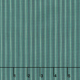 Holiday Nutcracker Collection - Skinny Stripe Evergreen Yardage