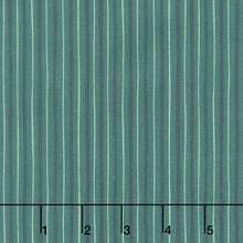 Holiday Nutcracker Collection - Skinny Stripe Evergreen Yardage