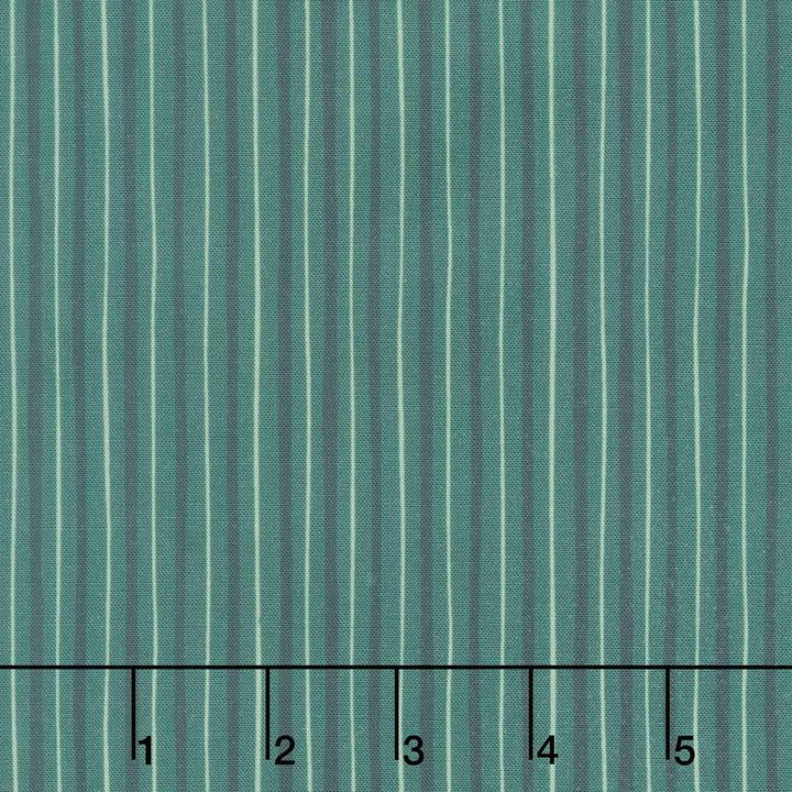 Holiday Nutcracker Collection - Skinny Stripe Evergreen Yardage