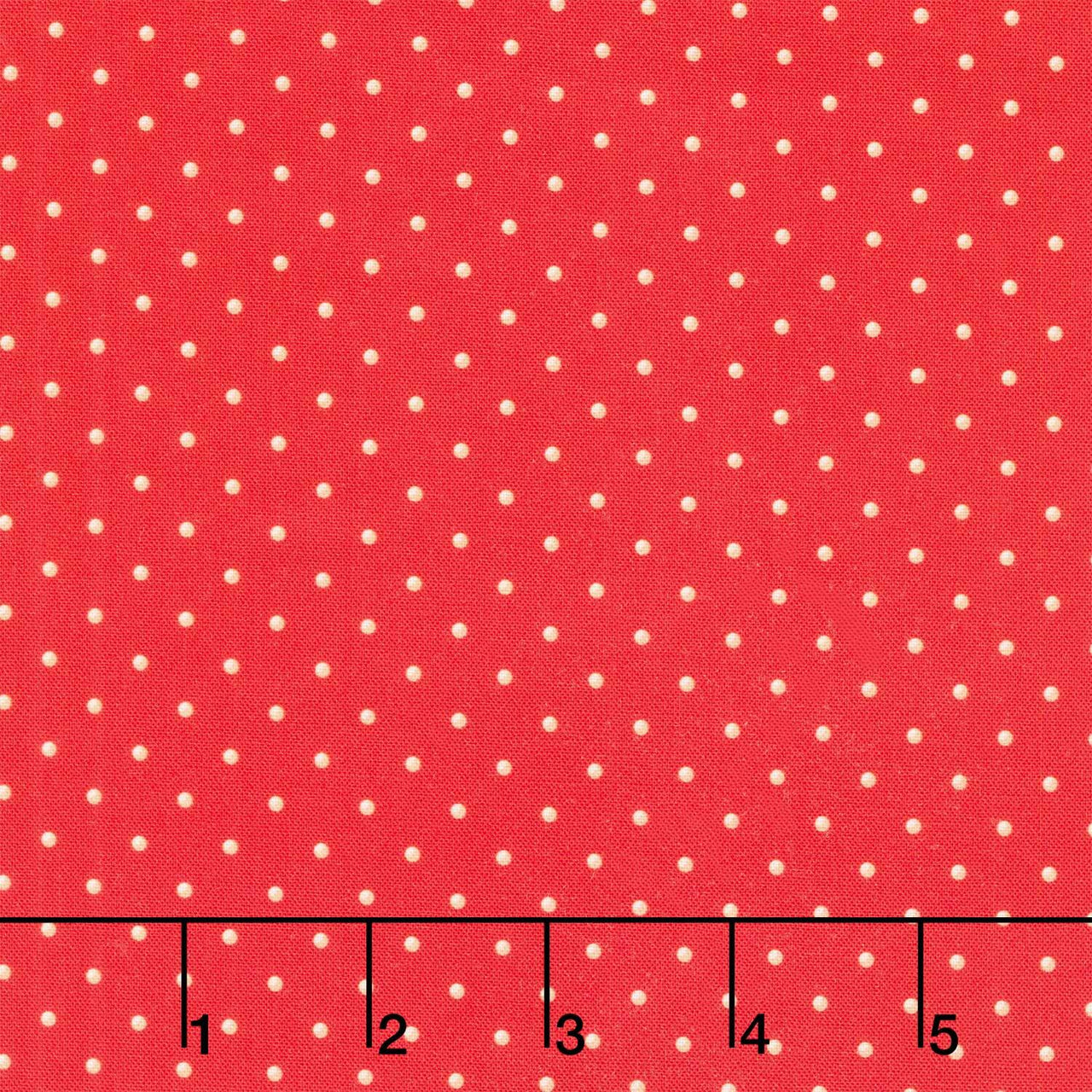 Holiday Nutcracker Collection - Dots Scarlet Yardage