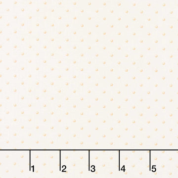 Holiday Nutcracker Collection - Dots Ecru Yardage