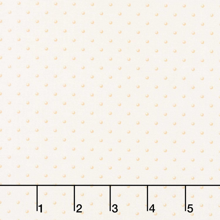 Holiday Nutcracker Collection - Dots Ecru Yardage
