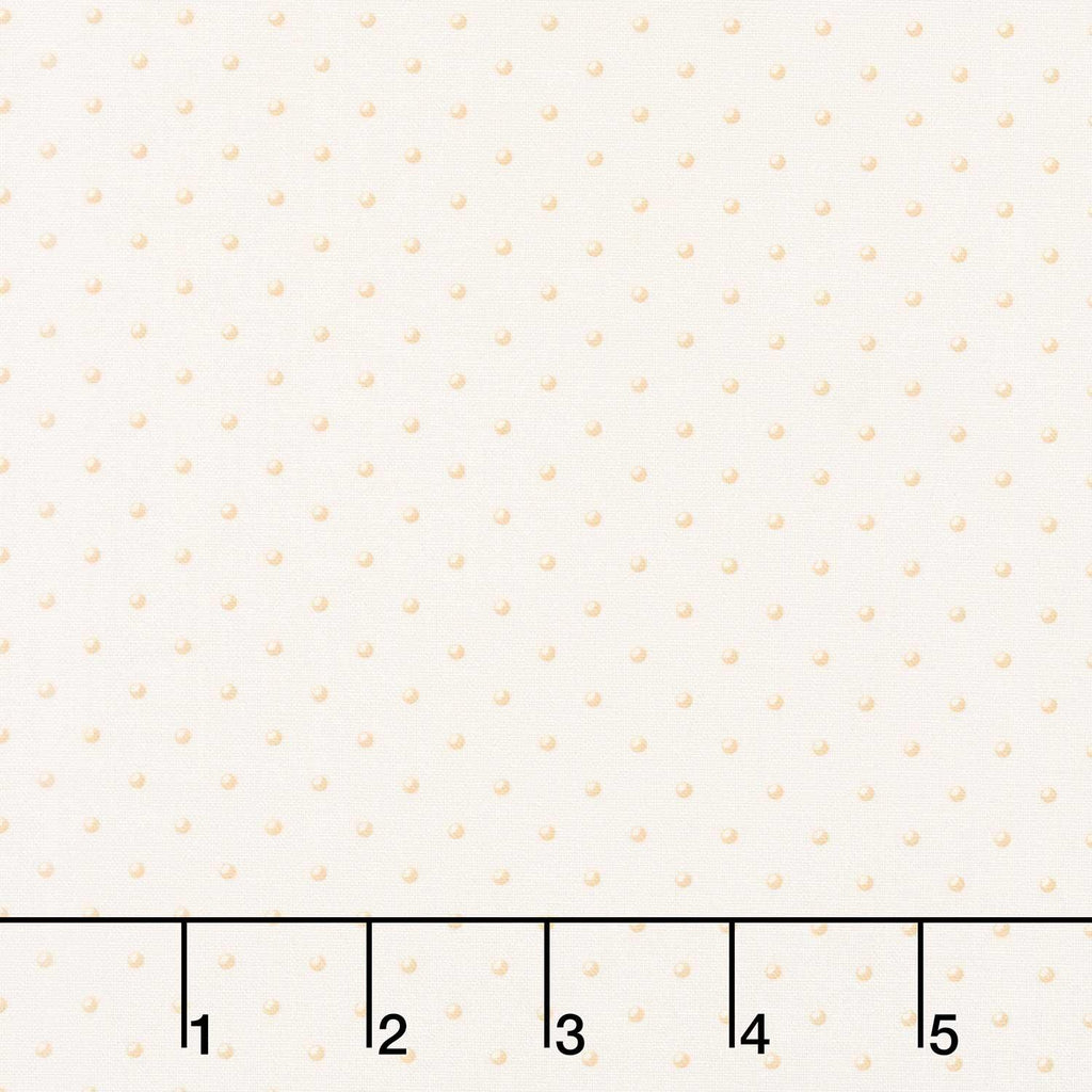 Holiday Nutcracker Collection - Dots Ecru Yardage