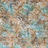 Artisan Batiks - Tranquil Tides Shells Coastline Yardage