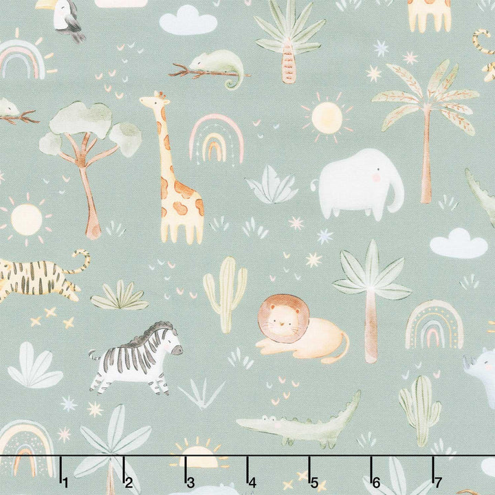 The Wild Ones - Safari Animals Trees Balsam Yardage