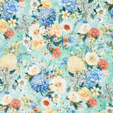 Bloomfield Love - Large Tossed Flowers Balsam Yardage