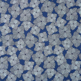 Drift Into Blue - Large Flowers Navy Yardage