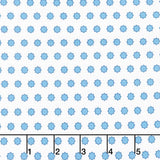 Drift Into Blue - Stars White Yardage