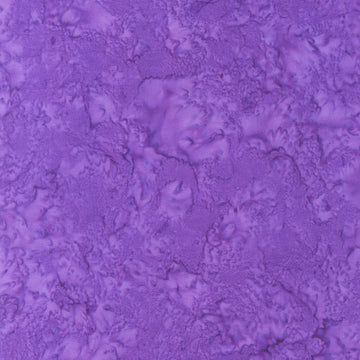 Hand Dyed Batik - Tonal Solid Purple Yardage