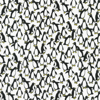 Animal Club - Penguins White Yardage