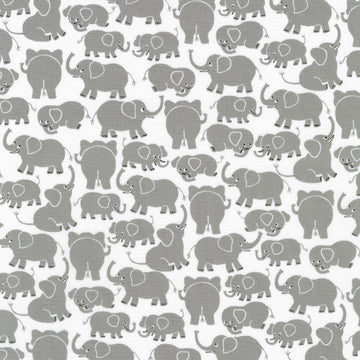 Animal Club - Elephant Gray Yardage