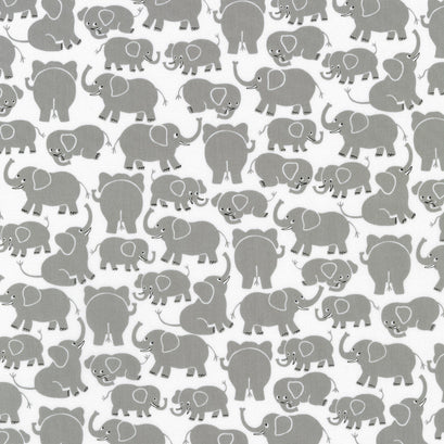 Animal Club - Elephant Gray Yardage