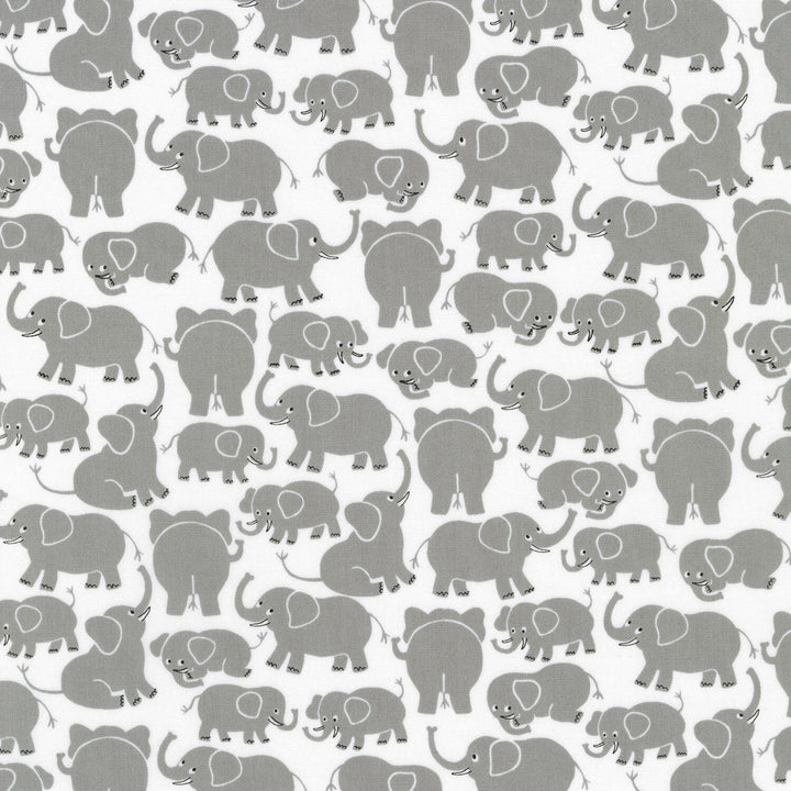 Animal Club - Elephant Gray Yardage