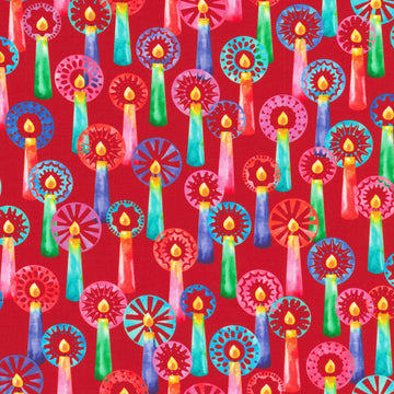 Afterglow - Candlelight Cranberry Yardage
