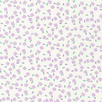 At The Cottage - Spiral Purple Yardage