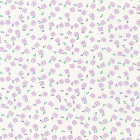 At The Cottage - Spiral Purple Yardage