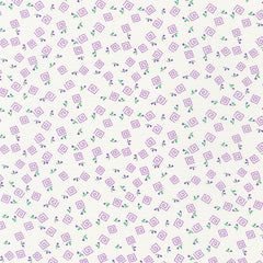 At The Cottage - Spiral Purple Yardage