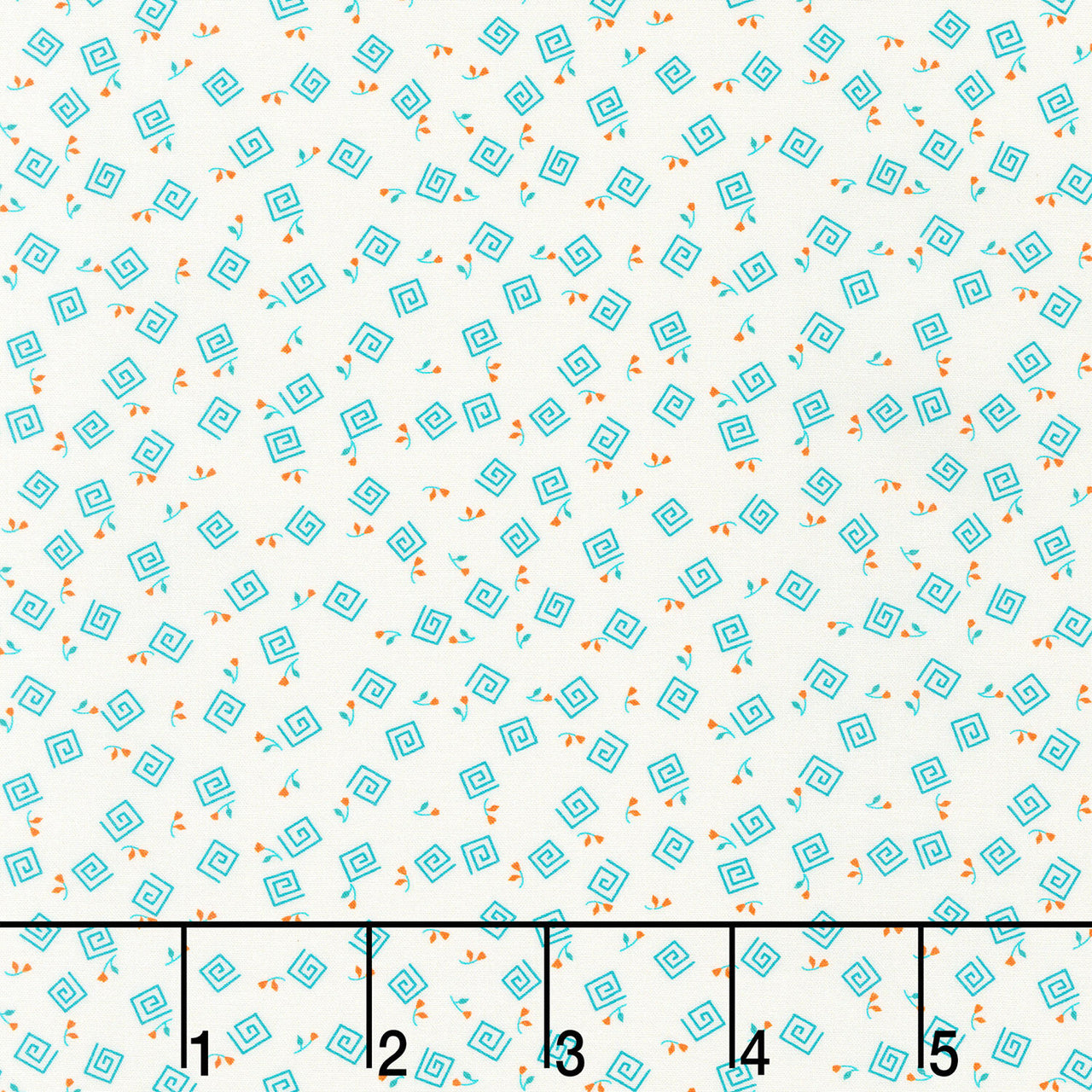 At The Cottage - Teal Yardage