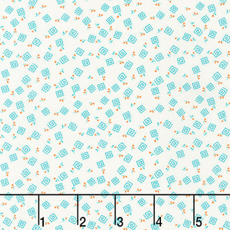 At The Cottage - Teal Yardage