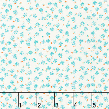 At The Cottage - Teal Yardage