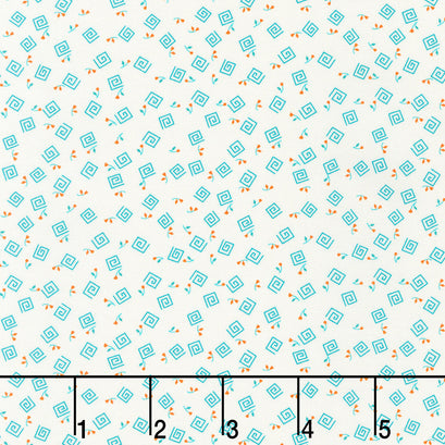 At The Cottage - Teal Yardage